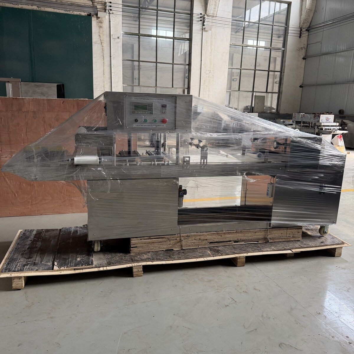 Production module in the lotus leaf bun line