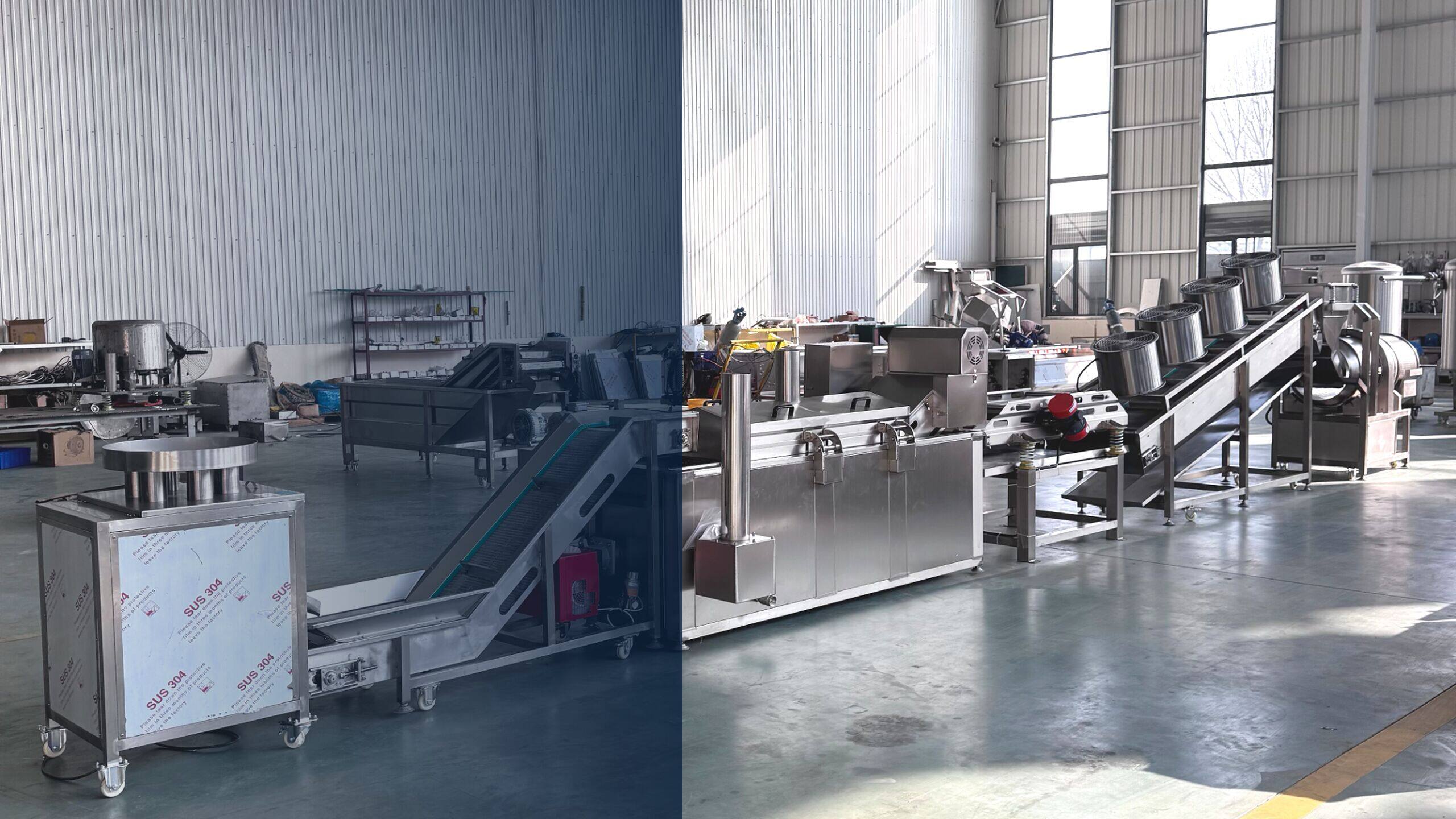 Food processing machinery and production line